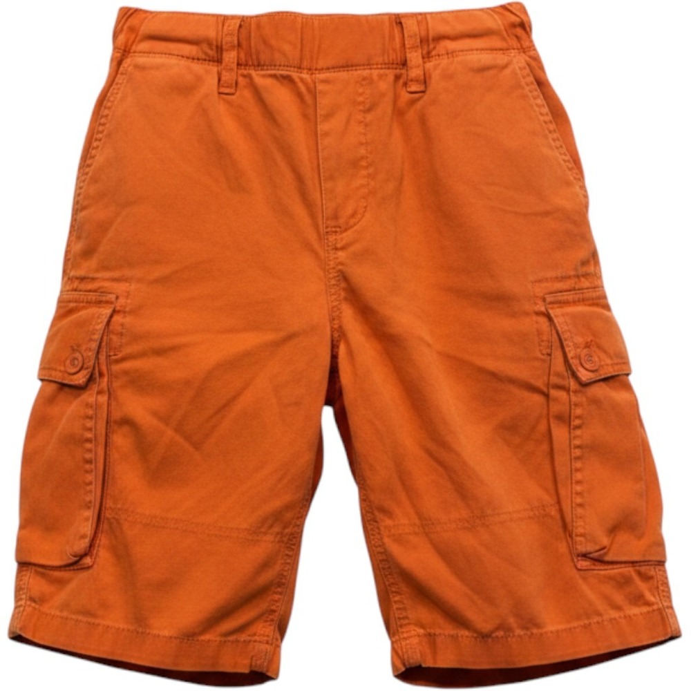 Polo Ralph Lauren Kids Orange Cargo Shorts Size L 14-16 Cotton 323580315